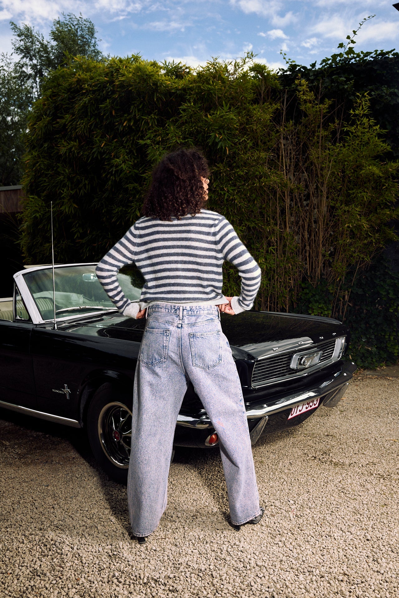 AMARA STRIPE MALOU CARDI | SMOKEY STRIPE