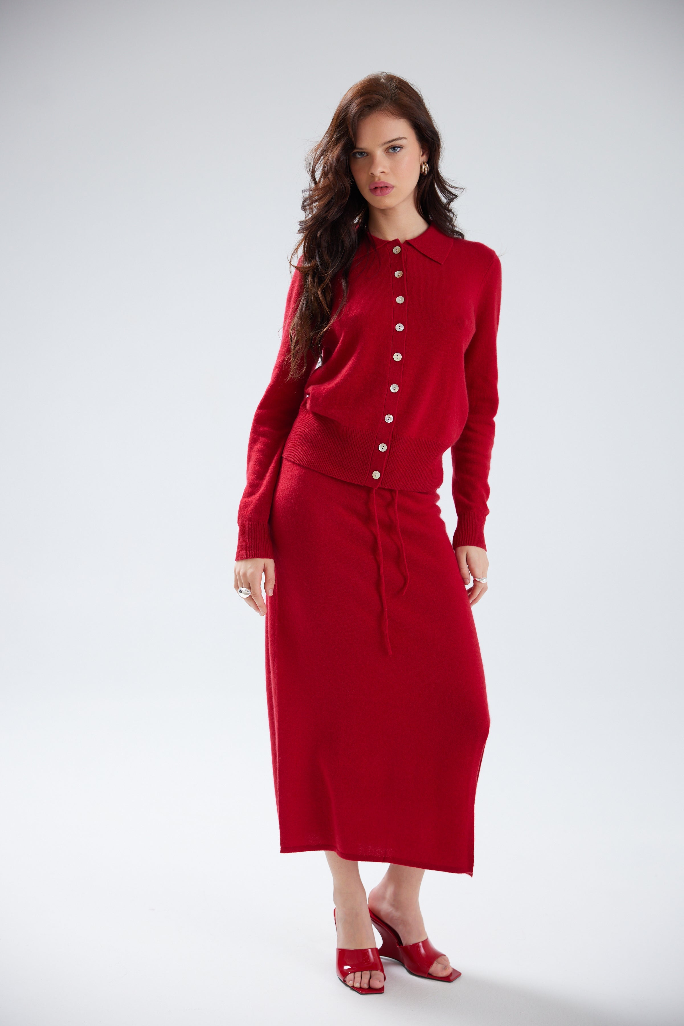 ZURI BLOUSE | CRANBERRY