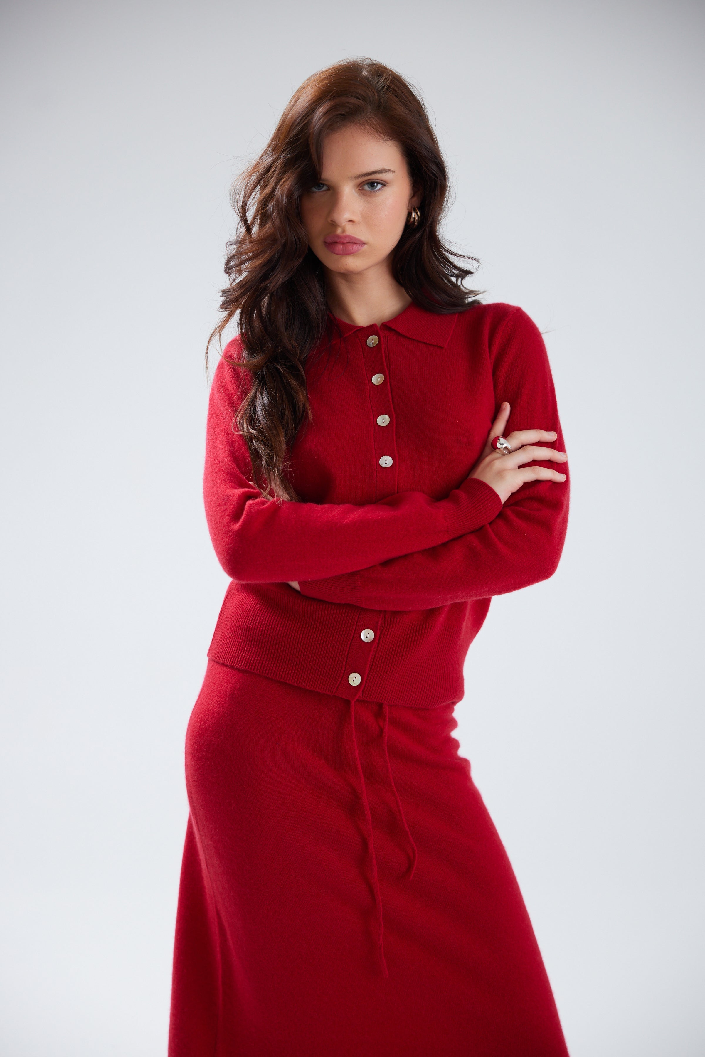 ZURI BLOUSE | CRANBERRY