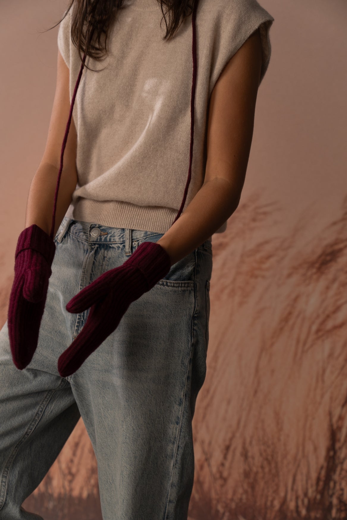 ESKIMO CHILL MITTS | BURGUNDY